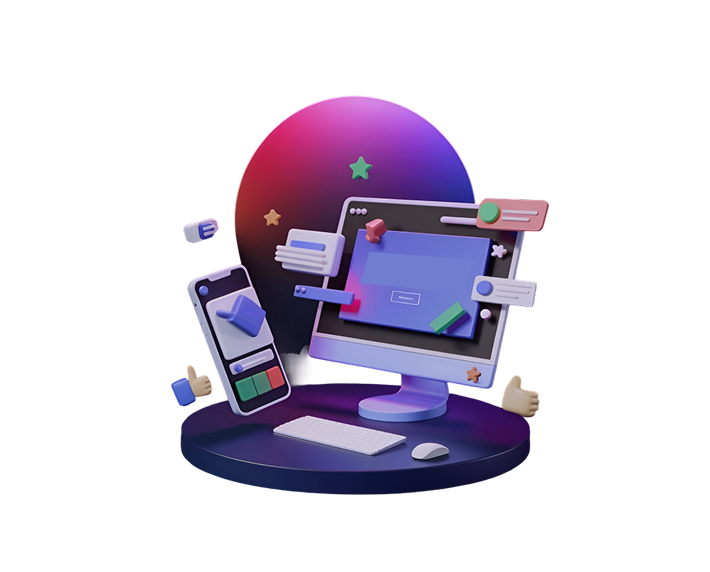 Designers Collaborating on Mobile Screens
