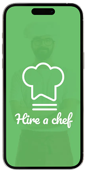 Chef App Screen 1