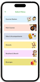 Chef App Screen 6