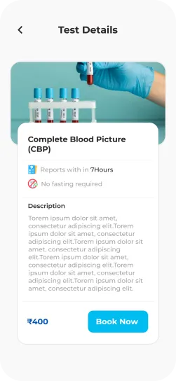 Diagnostic app screen 4