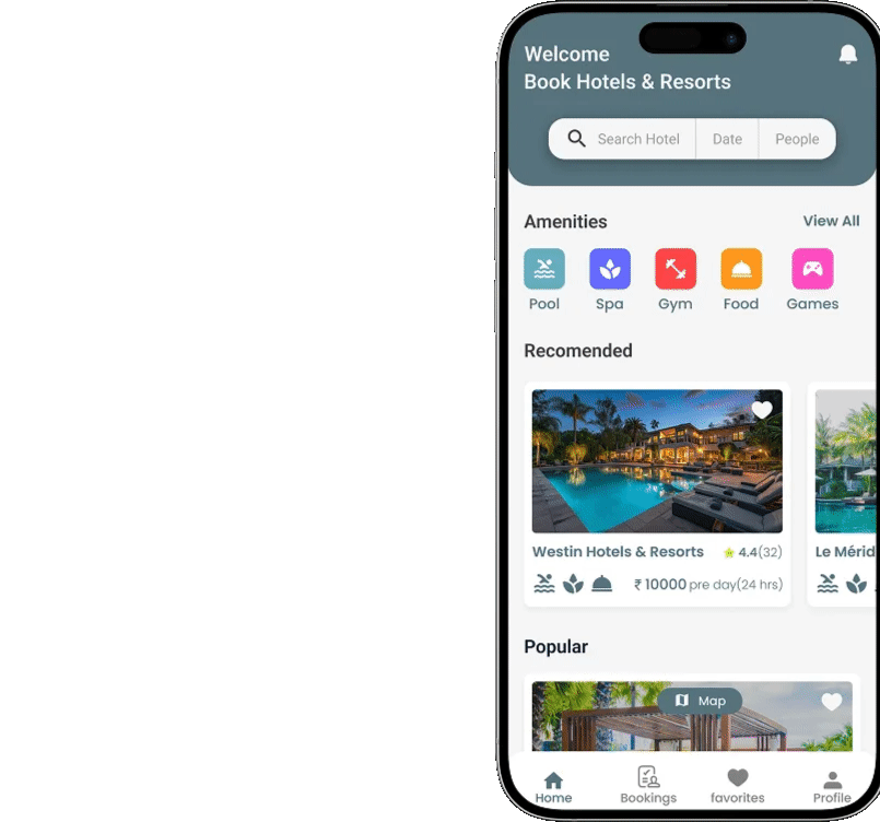 Hotel Booking App Development