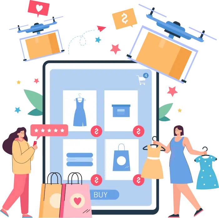 E-commerce illustration