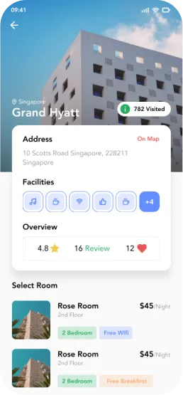 Real estate app screen 3
