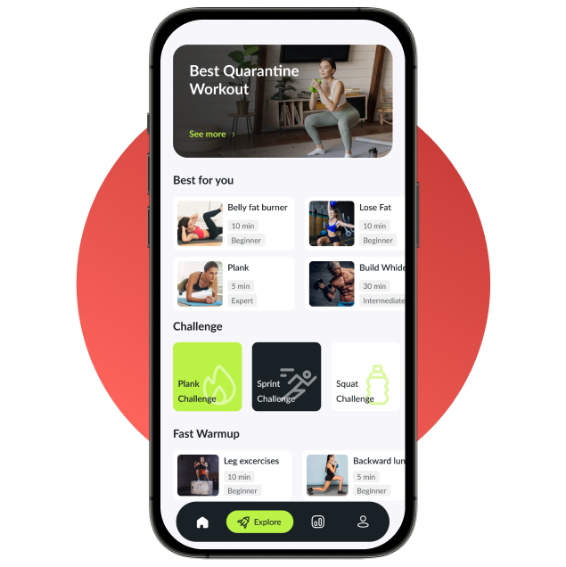 custom sports and fitness app development